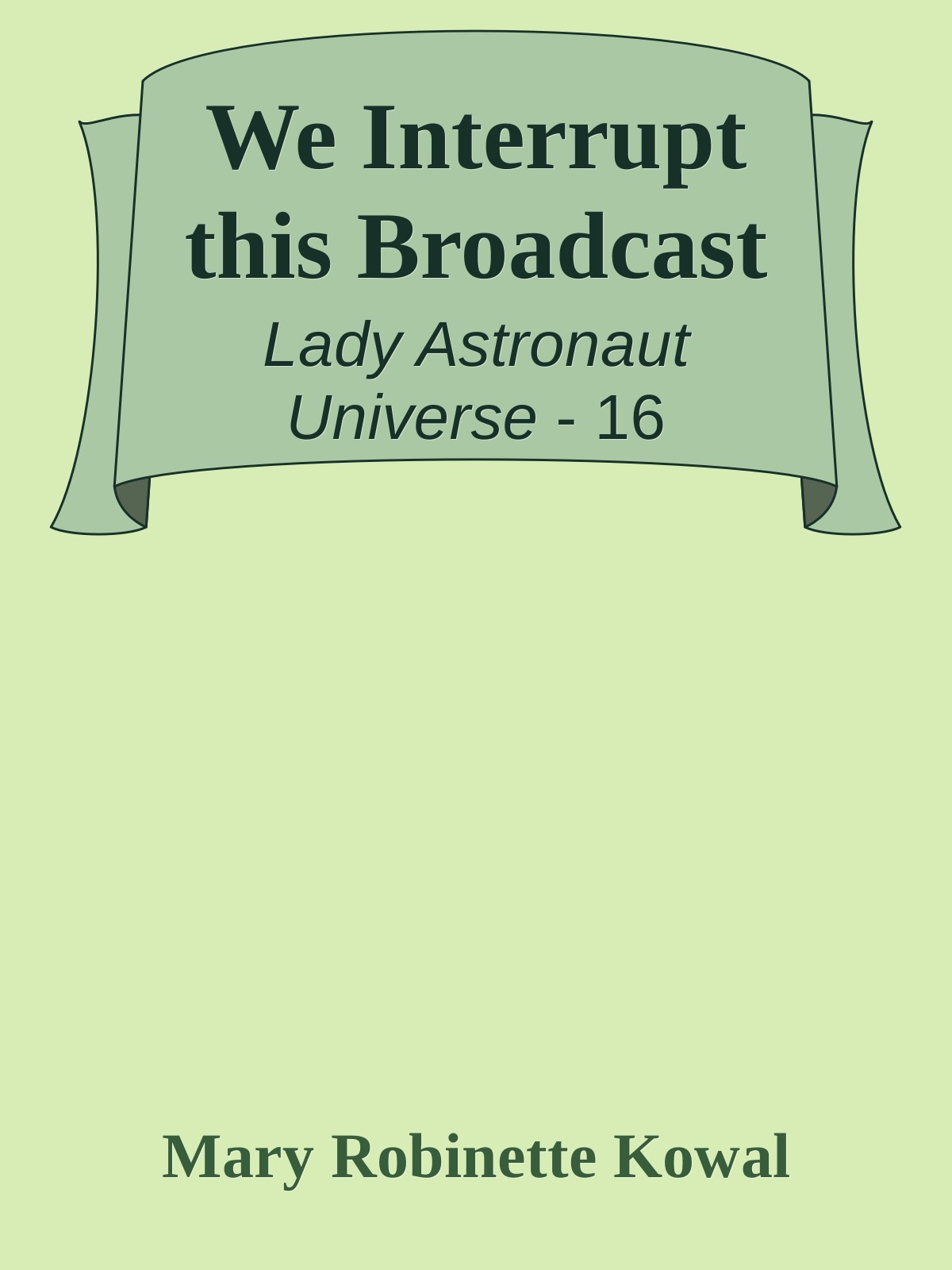 We Interrupt this Broadcast