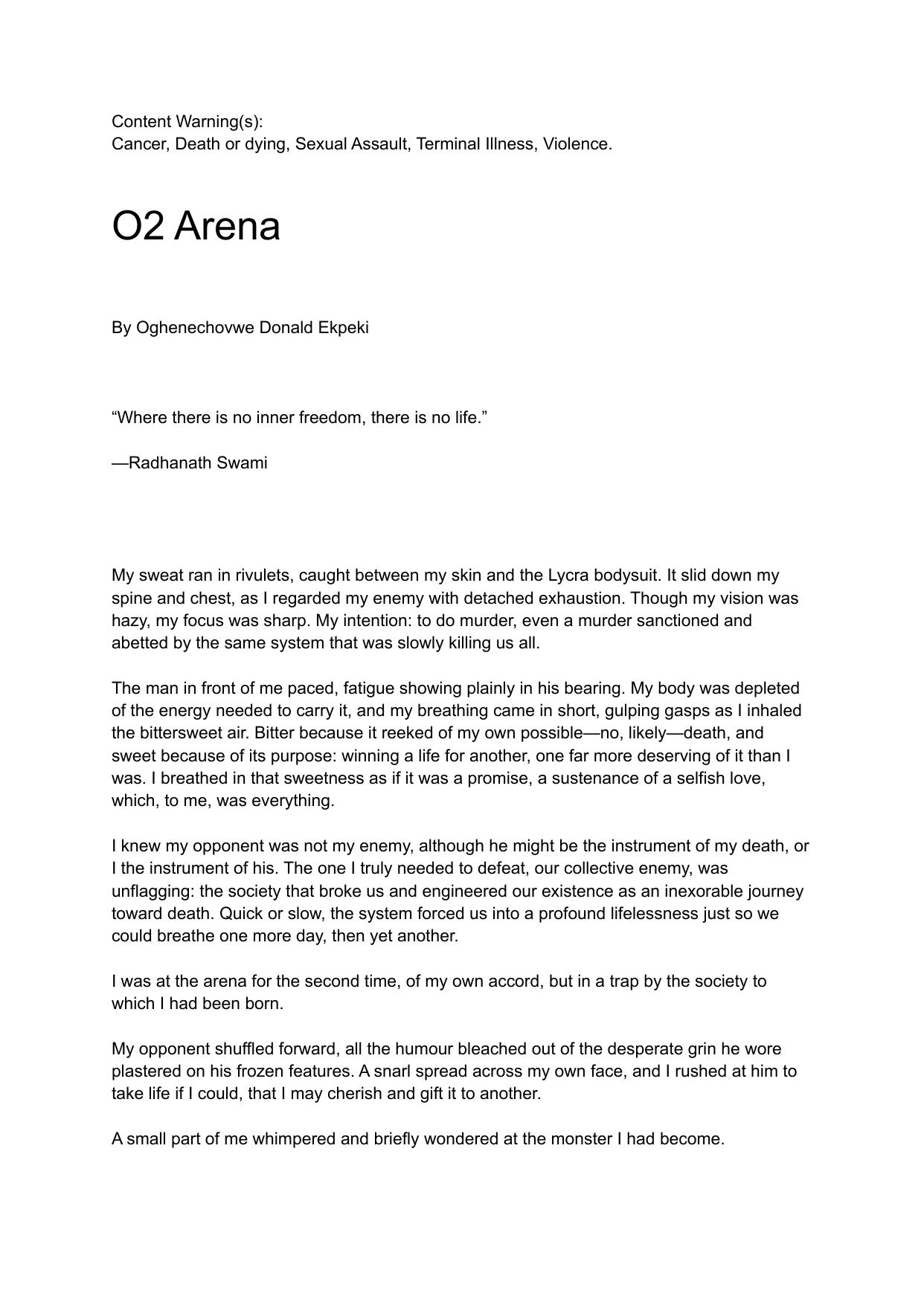 O2 Arena