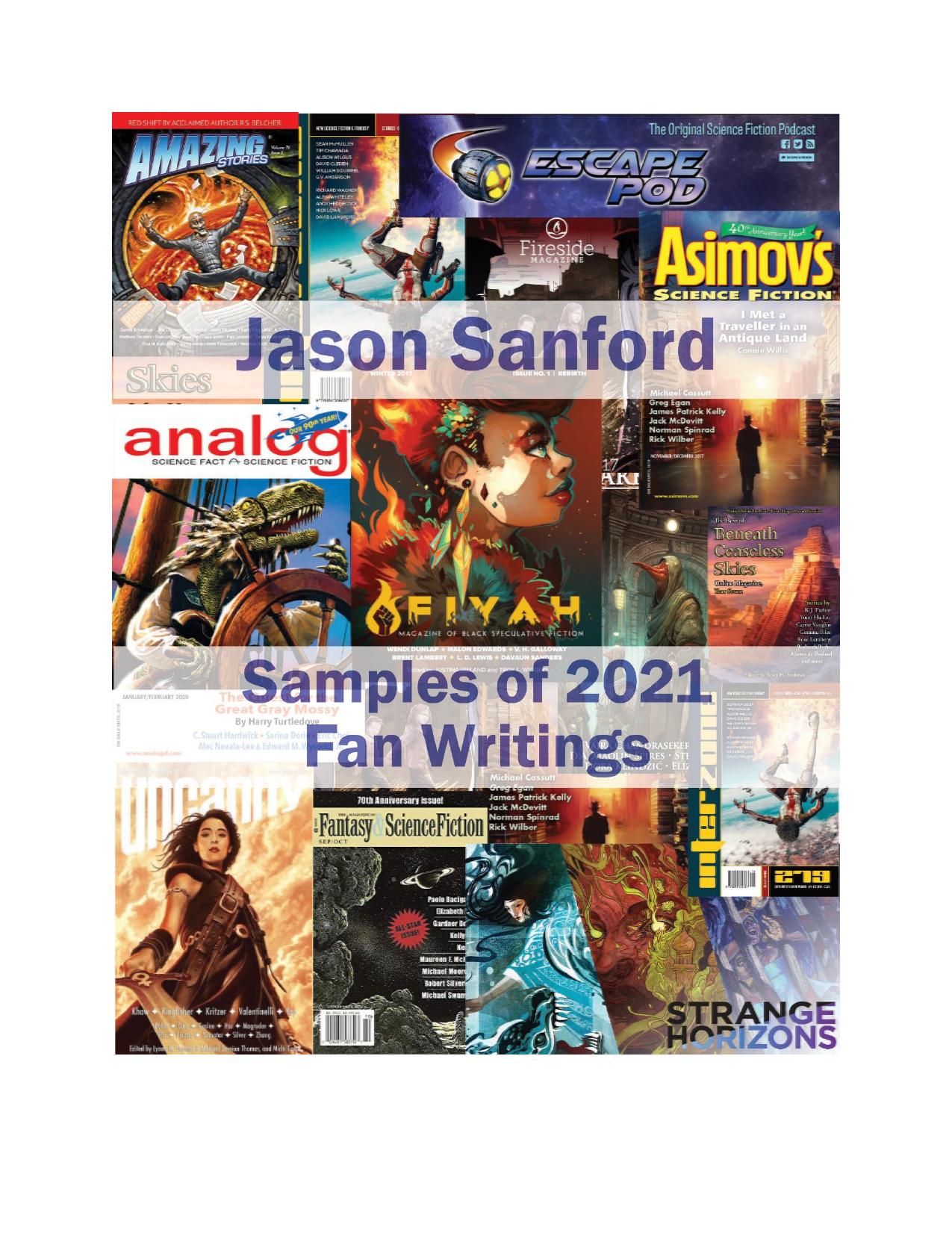 Fan Writings 2021