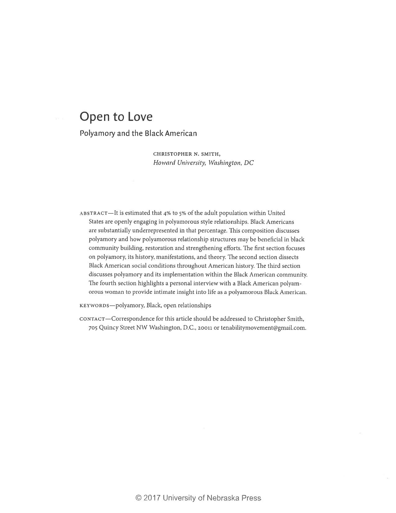 Open to Love