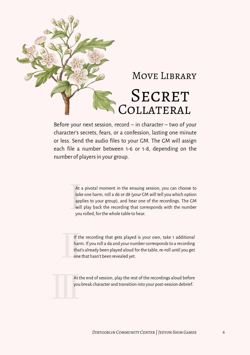 Move Library: Secret Collateral