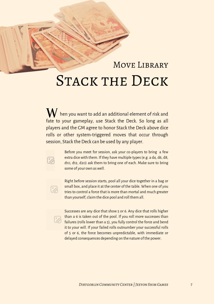 Move Library: Stack the Deck