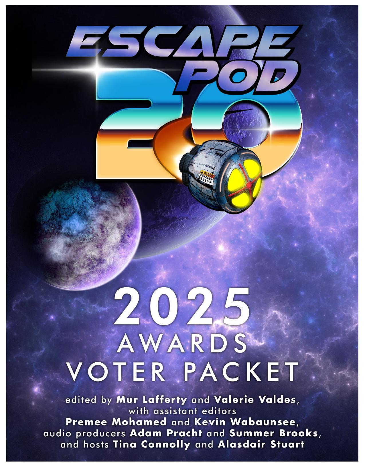 Escape Pod 2025 Awards Voter Packet