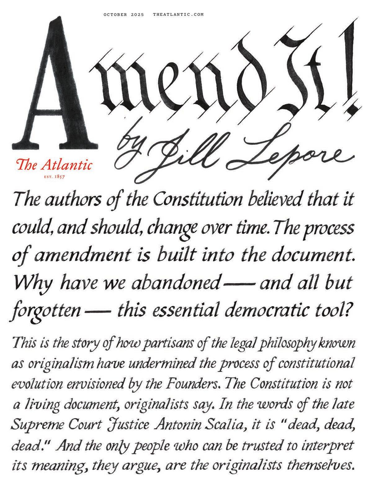 The Atlantic, October 2025