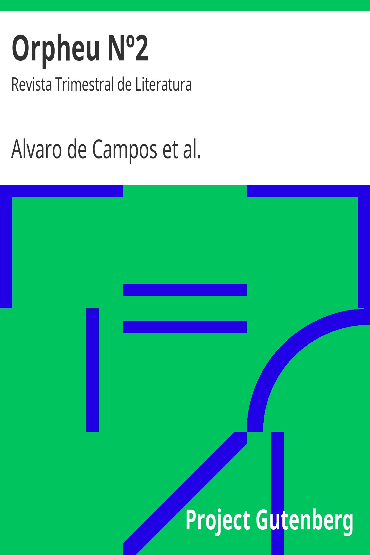 Orpheu Nº2 / Revista Trimestral de Literatura