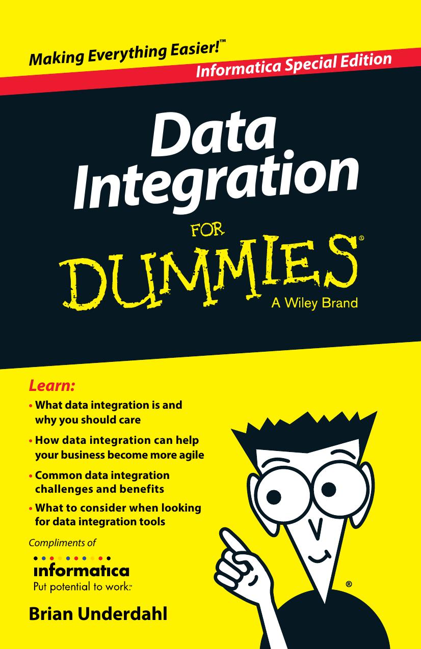 Data Integration For Dummies, Informatica Special Edition