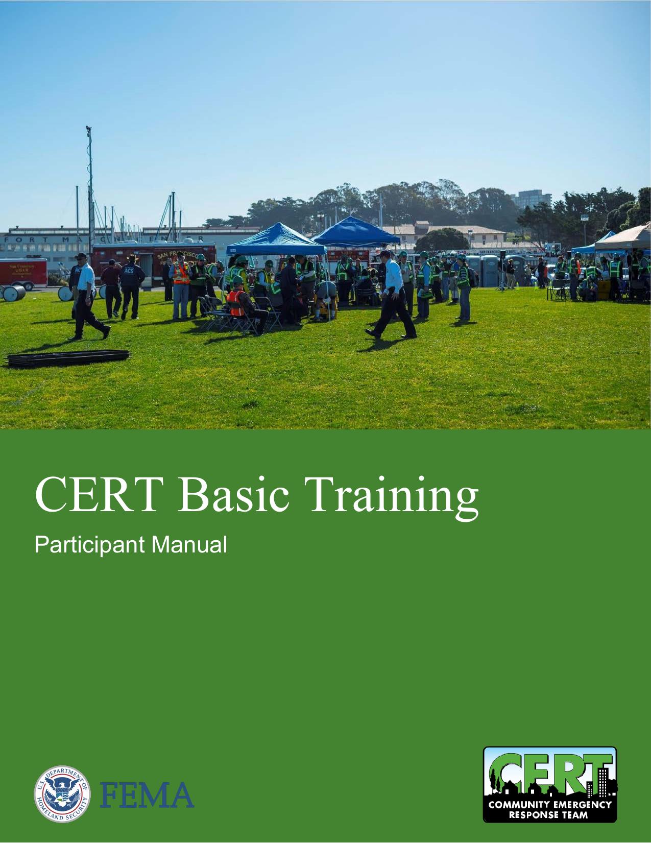 CERT Basic Training Participant Manual