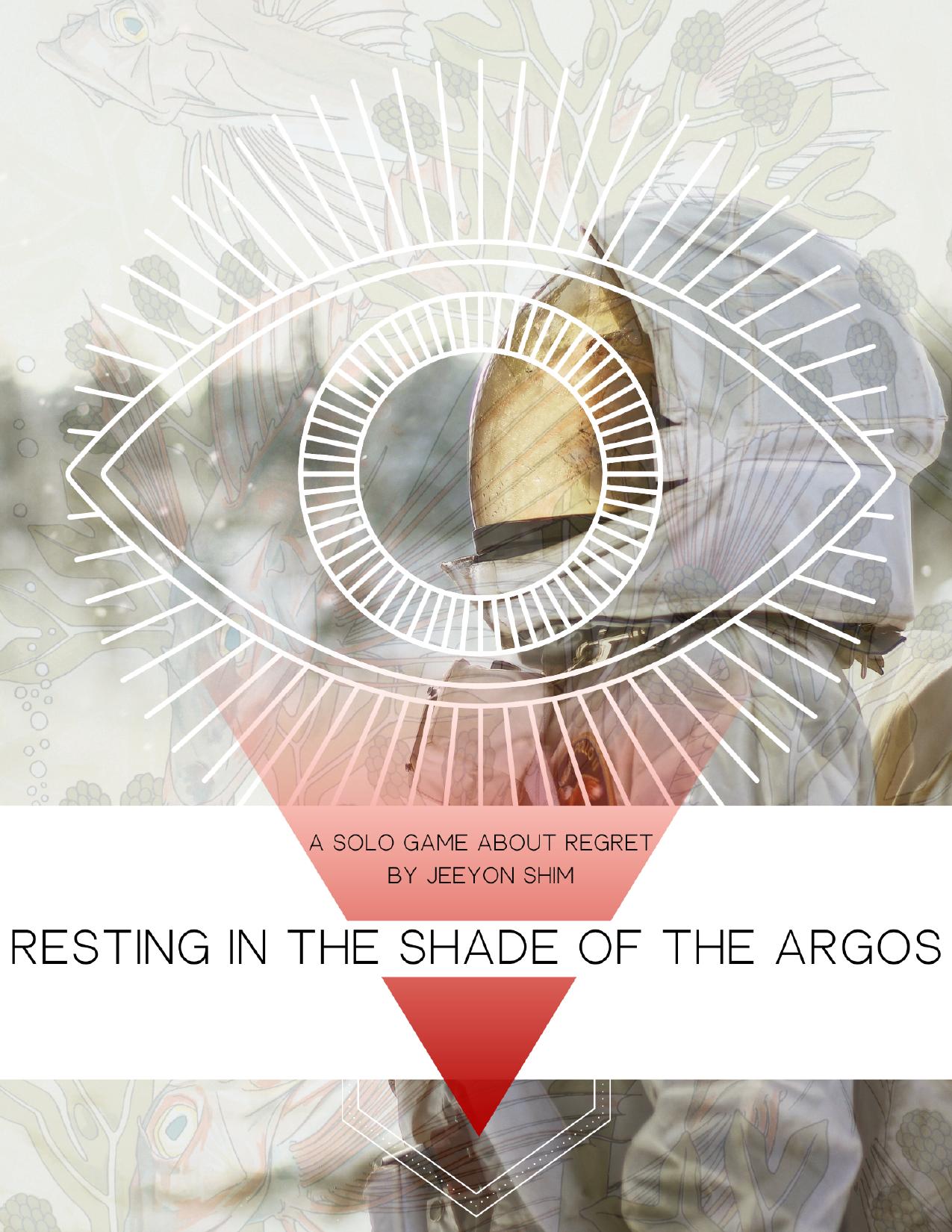 Resting in the shade of the argos